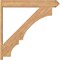 Ekena Millwork Balboa Arts & Crafts Smooth Outlooker, Western Red Cedar, 7 1/2"W x 48"D x 48"H OUT08X48X48BOA03SWR - alternate 4